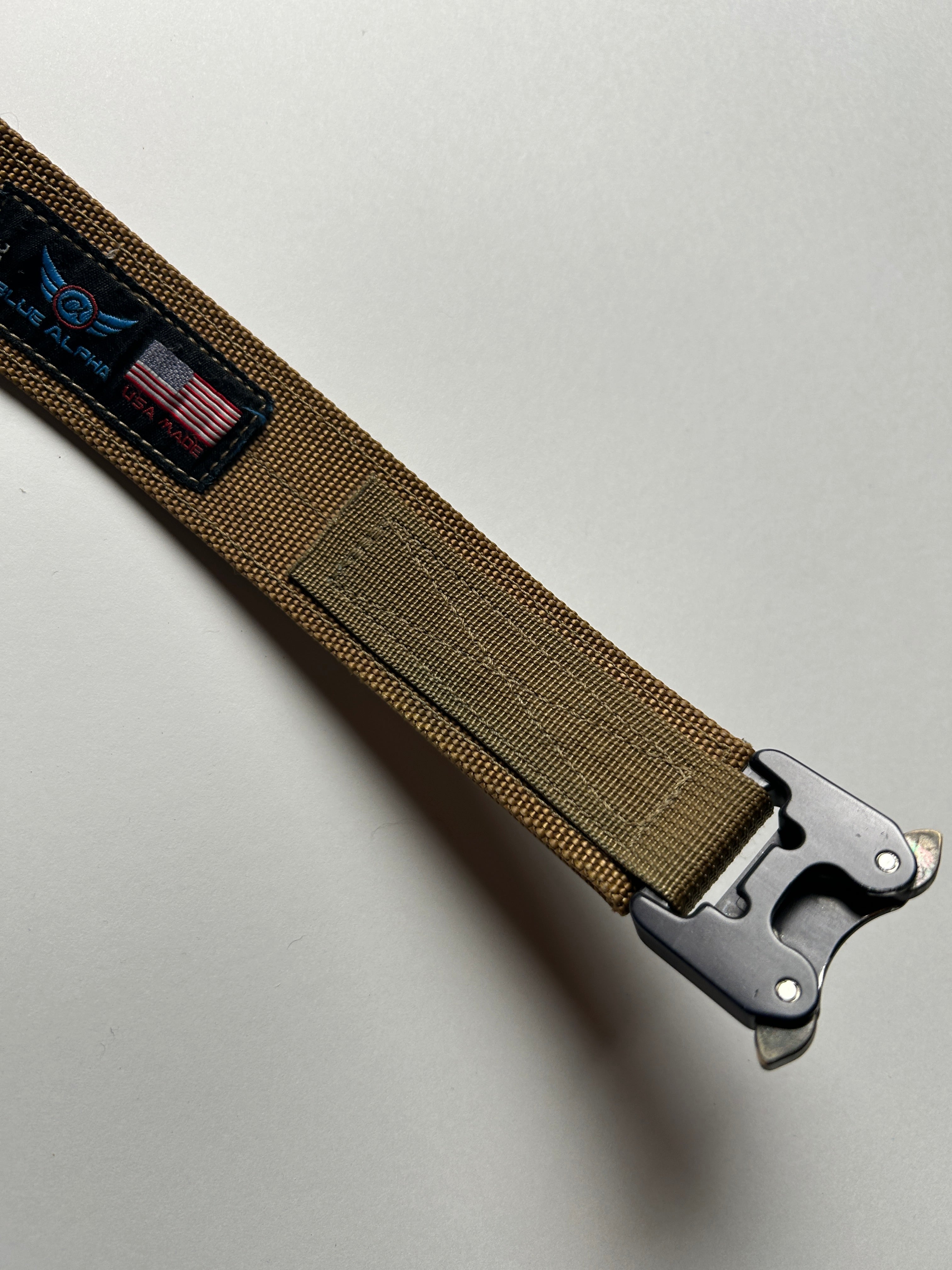 Blue Alpha Gear Hybrid EDC Gun Belt in Coyote
