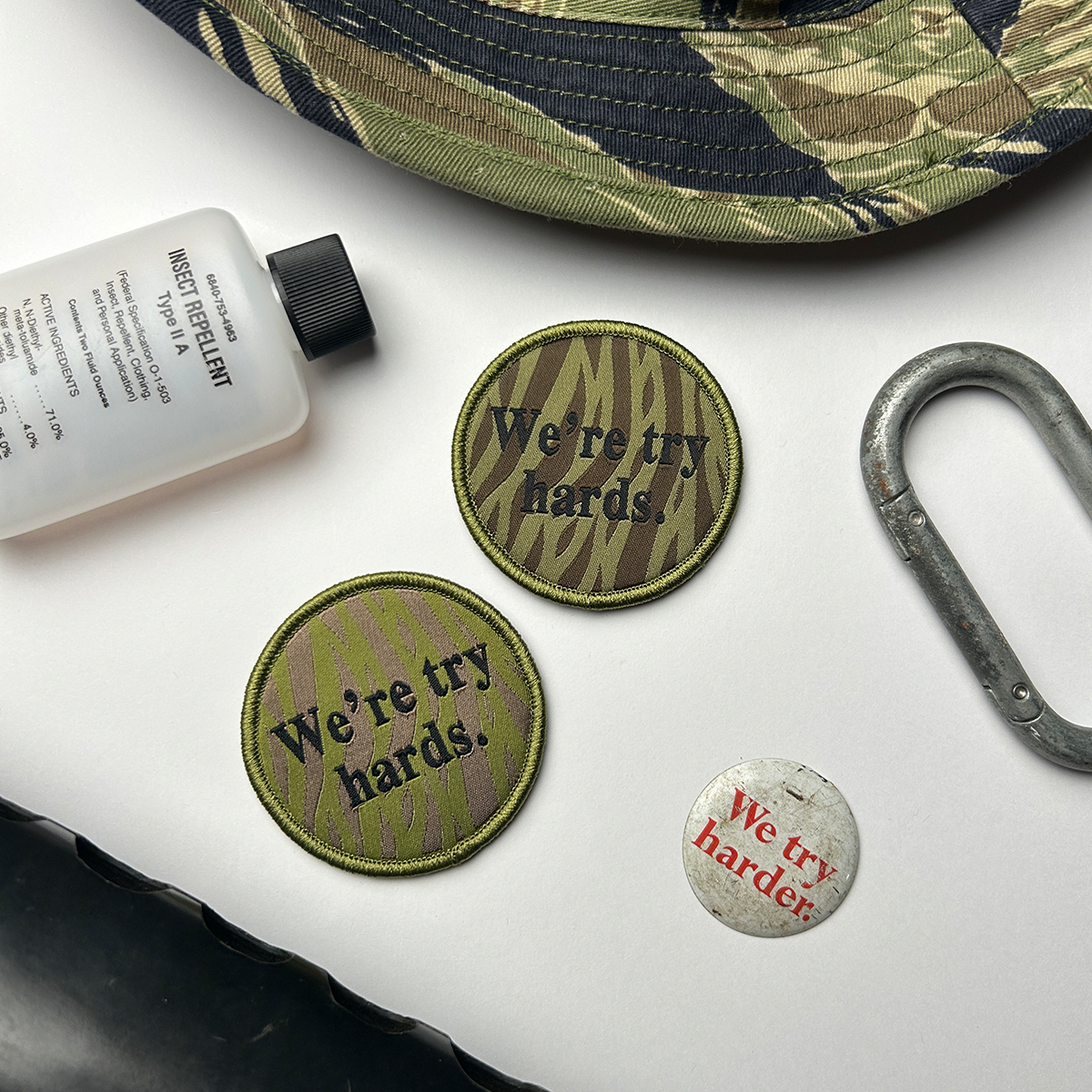 We're Try Hards (LIMITED EDITION) Patch Set