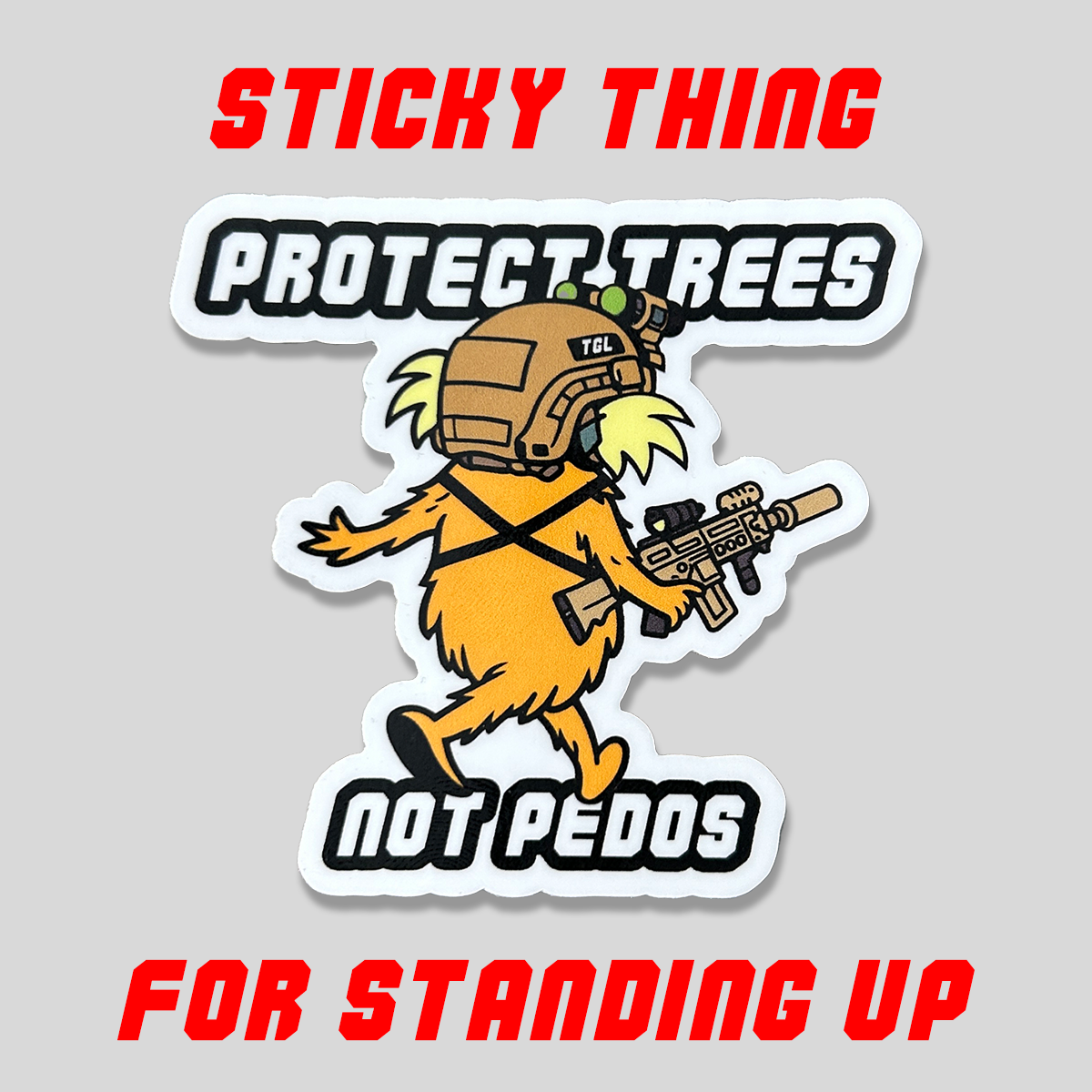 Protect The Trees - Limited Edition Sticker