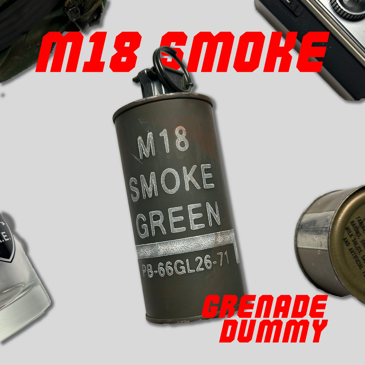 M18 Smoke Grenade Vietnam War Dummy Replica