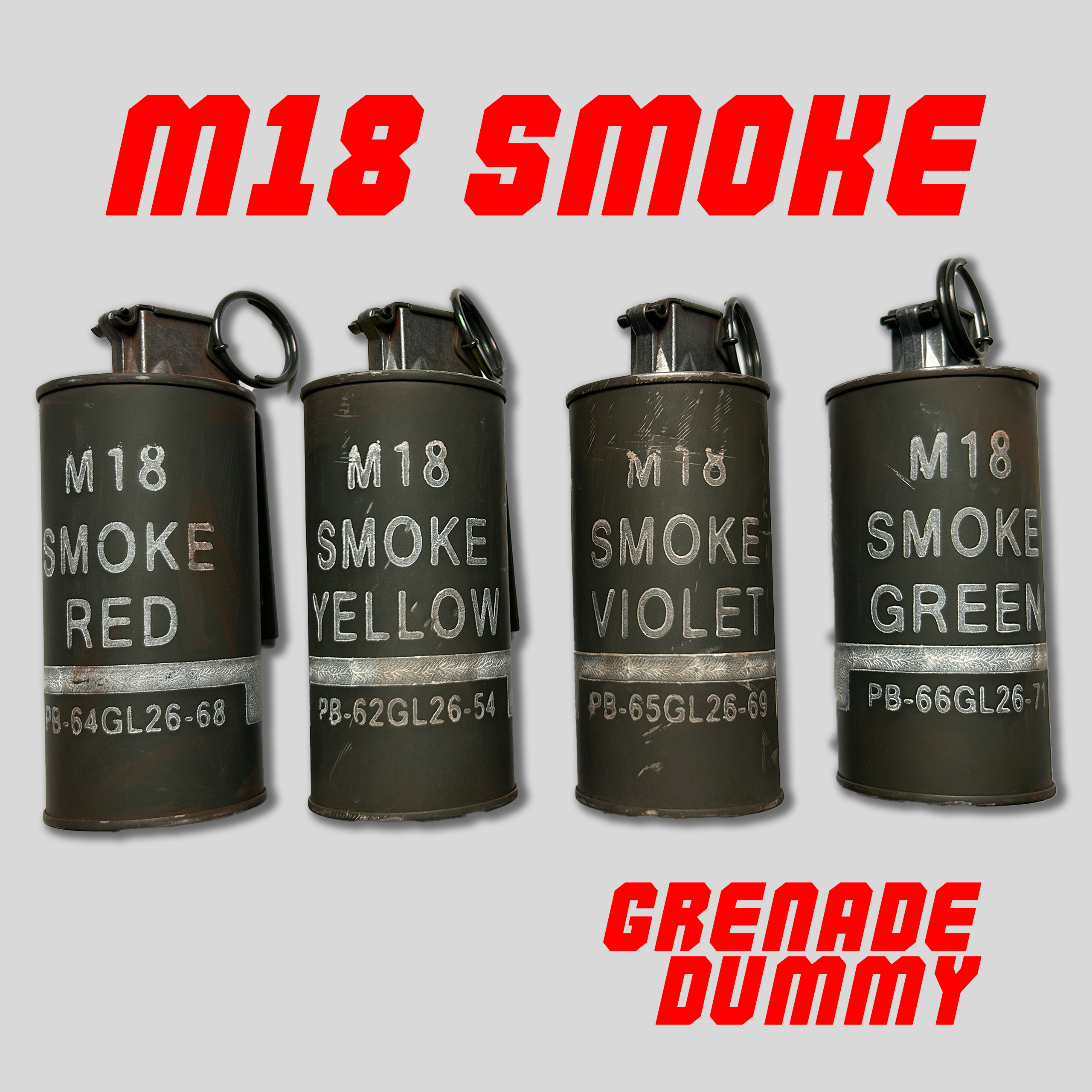 M18 Smoke Grenade Vietnam War Dummy Replica