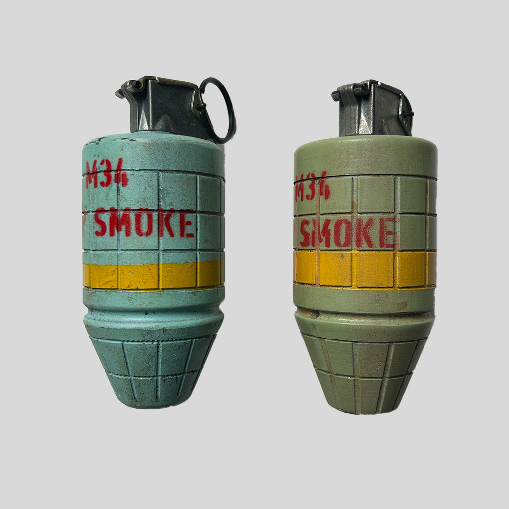 M34 White Phosphorous (Willy Pete) Grenade Replica (Dummy, No Function)