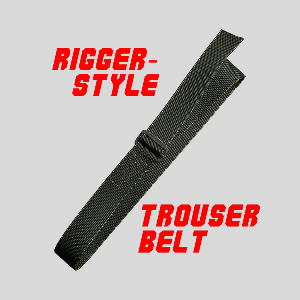 Rigger Style Trouser Belt